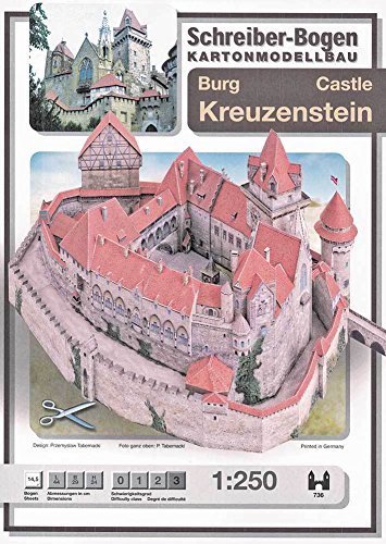 Aue Verlag 44 x 29 x 24 cm Kit de Modelo Castillo de Kreuzenstein