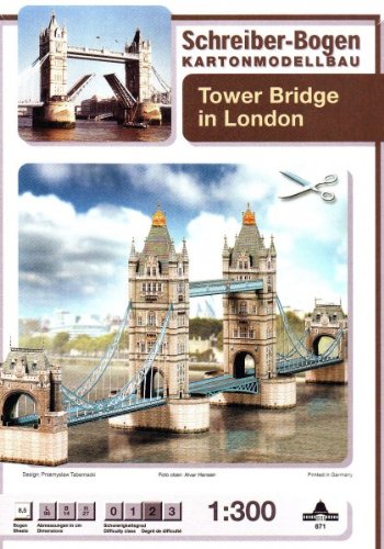 Aue Verlag 98 x 14 x 27 cm Kit de Modelo Puente de la Torre