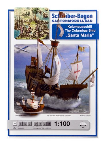 Aue-Verlag Kit de Modelo Colón Santa María, 32 x 13 x 32 cm