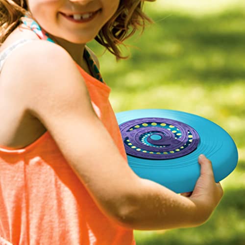 B. Toys voladores – 4 Coloridos frisbees – Disc-Oh-Deportes al Aire Libre niños-Juego Activo-Jardín, Parque, Playa-4 años + (Branford Ltd. BX1937Z)