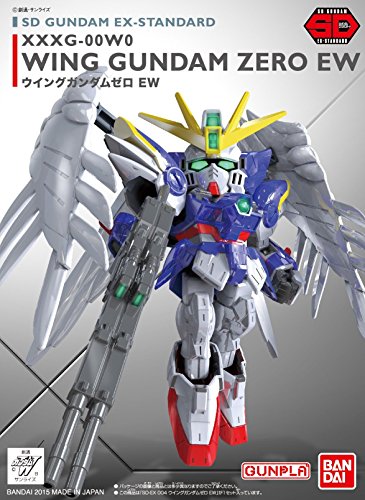 Bandai Hobby SD ex-Standard Wing Gundam Zero versión Figura de acción de EW