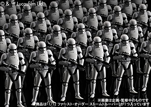 Bandai Star Wars First Order Storm Trooper 1/12 Scale Plastic Model Kit by