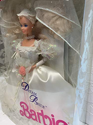 Barbie - Dream Bride Doll - Wedding Romance in Satin + Lace! - 1991 Mattel by