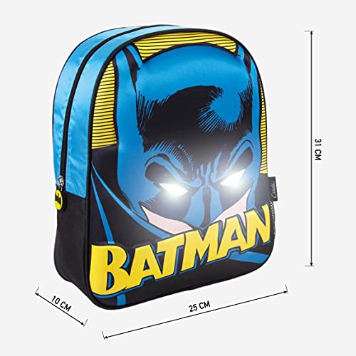 Batman Mochila infantil luces 3d