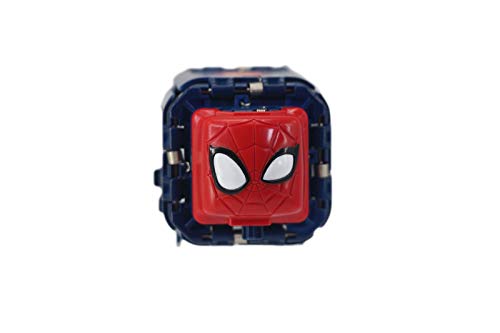 Battle Cubes Spider-Man VS Venom 37199 - Juego de Fidget de Batalla, Color Rojo