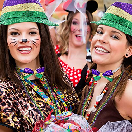 Bdecoll Juego de decoración para fiestas de carnaval, color lila, dorado y verde, temática de circo, para cumpleaños, carnaval, fiesta de novia (2)