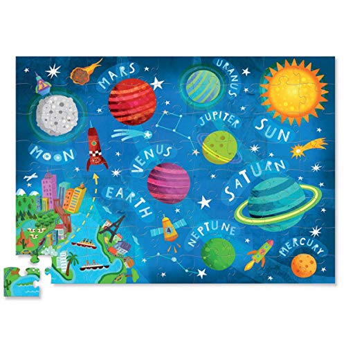 Bertoy 384215-8 Space Kids Puzzle, 35,5 x 48,2 cm