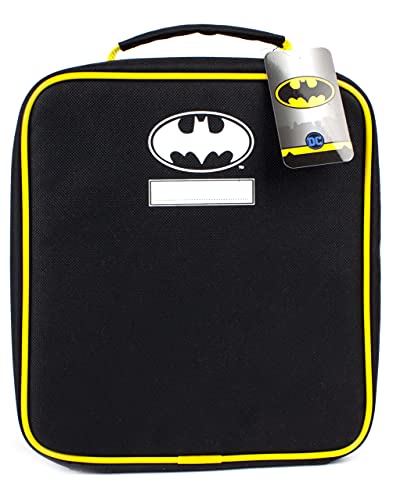 Bolso de almuerzo DC Comics Batman 3 pieza (bolsa de comida, botella, bocadillo) Un tamaño