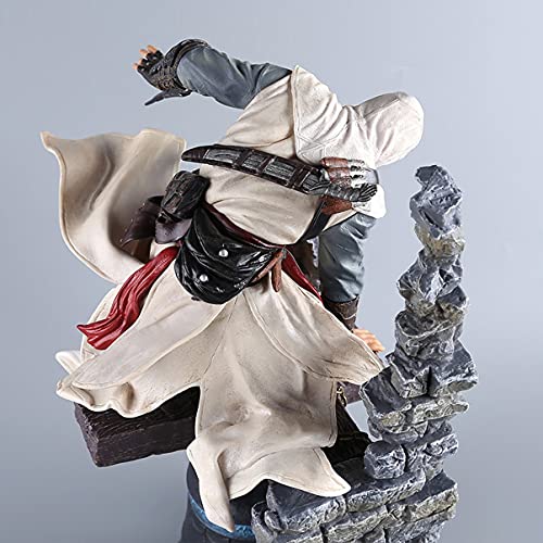 boojook Assassin'S Creed Figure Odyssey Salto de la fe Modelo Orígenes Revolución Connor Ezio Altaïr Decoración de Escritorio periférico Regalo