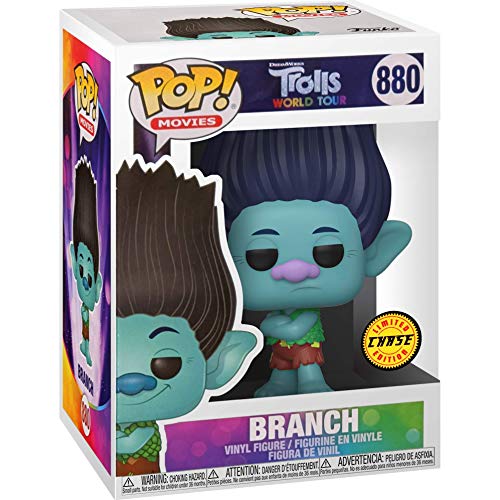 Branch (Chase): Funk o Pop! Movies Vinyl Figure Bundle with 1 Compatible 'ToysDiva' Graphic Protector (880 - 47002 - B)