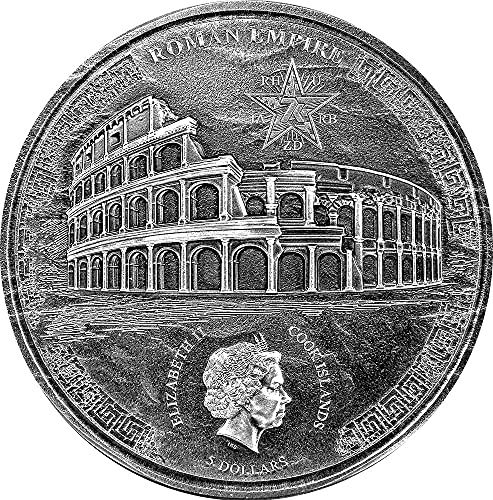 Brutus Bruto Roman Empire 1 Oz Moneda Plata 5$ Cook Islands 2021