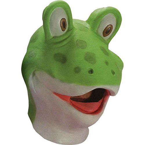 Carnival Toys Sapo de goma máscara de rana disfraz