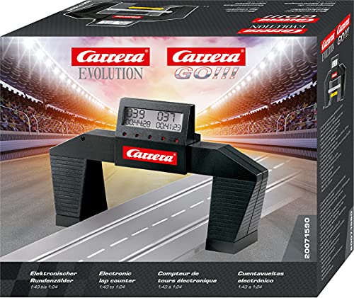 Carrera - Cuenta Vueltas electrónico (Compatible con GO/Evolution y Otros Sistemas de Pistas) (20071590)