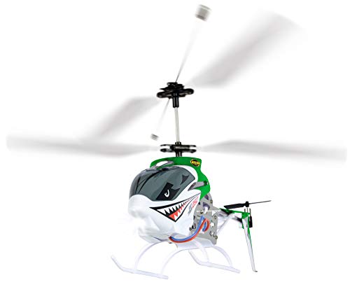 CARSON Easy Tyrann 250 500507128 - Helicóptero teledirigido (2,4 GHz, 100% RTF), Color Verde