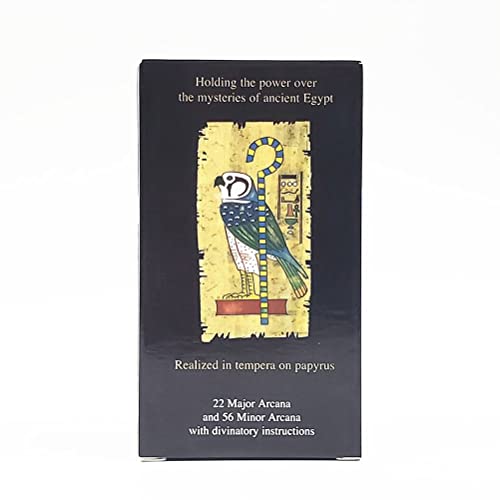 Cartas del Tarot Egipcio,Egyptian Tarot Cards,with Bag,Deck Game