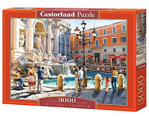 Castorland La Fontana de Trevi Jigsaw Puzzle (3000 Piezas, Multi-Color)