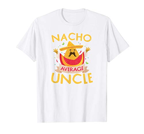 Cinco De Mayo Nacho Tío Medio Divertido Hombre Fiesta Mexica Camiseta