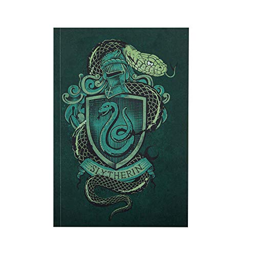 Cinereplicas Harry Potter - Cuaderno Slytherin 120p - Licencia Oficial