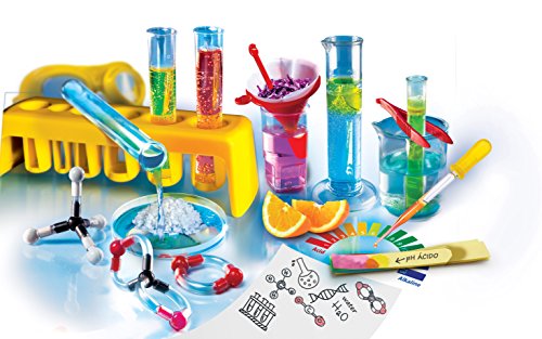 Clementoni - Laboratorio de Quimica - juego científico totalmente seguro, a partir de 8 años, juguete en español (55082)