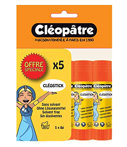 Cleopatra – bl5ba8 – Lote de 5 tubos de cola de 8 G