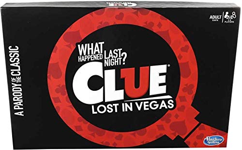 Cluedo - ¡Perdido en Las Vegas! -Es una versión para adultos del clásico juego de mesa Clue!
