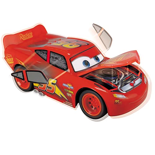 Coche Radiocontrol Crash Rayo McQueen de Cars 3 (Dickie 3084018)