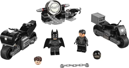 Collectix Lego 76179 - Juego de superhéroes de Batman y Selina Kyle: caza de persecución en moto + diversión de Batman para verdaderos héroes (cubierta blanda)