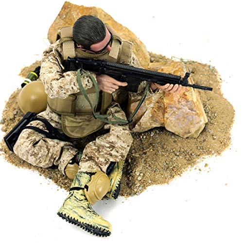 CT-Tribe Figuras de soldados de 1/6, 30 cm, figura de acción de soldados, juguete militar, colección de fans militares, sello marino