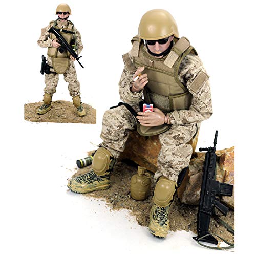 CT-Tribe Figuras de soldados de 1/6, 30 cm, figura de acción de soldados, juguete militar, colección de fans militares, sello marino