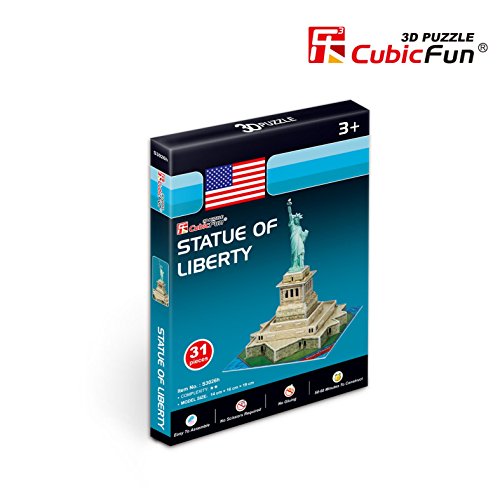 CubicFun - Puzzle en 3D Mini Estatua de la Libertad