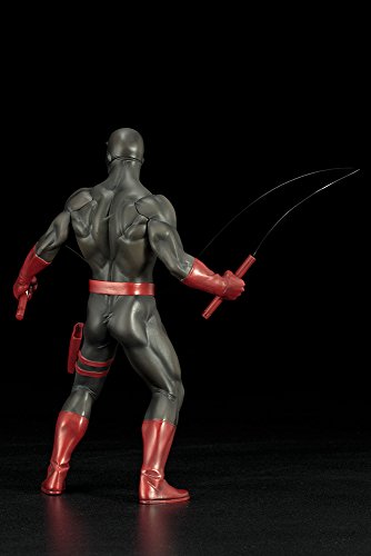 Daredevil Traje Negro Estatua 18.5 CM The Defenders Series Marvel ARTFX+