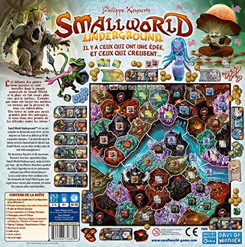 Days of Wonder Smallworld Underground Asmodee-Juego de Mesa (SWUND)