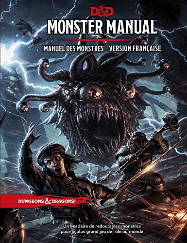 D&D Monster Manual – Manual de los Monstruos – Versión francesa – 5ª edición