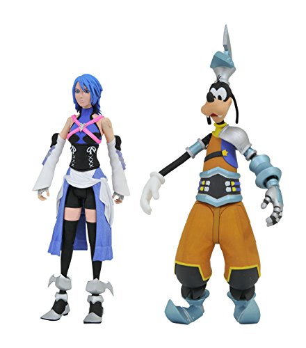 Diamond Select Disney Kingdom Hearts Series 2 Aqua & BBS Goofy - Figura de acción (2 Unidades)