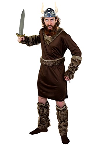 Disfraz vikingo, casco vikingo, con diseño de tronos medievales de espada para hombre salvaje, perfecto para fiestas de disfraces de TV y película, tamaño pequeño