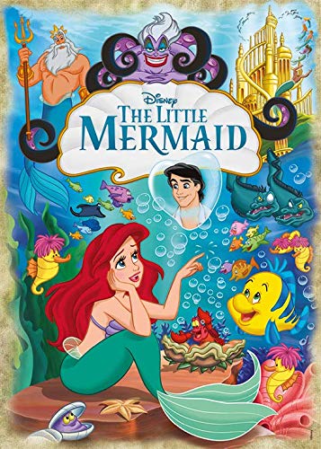 Disney Classic Collection The Little Mermaid 1000 pcs Puzzle - Rompecabezas (Puzzle rompecabezas, Comics, Adultos, Niño/niña, 12 año(s), Interior)