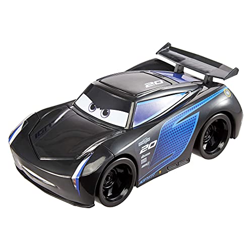 Disney Pixar Cars Jackson Storm Track Talkers - Coche de juguete con sonidos, juguete para niños +3 años (Mattel GXT30)