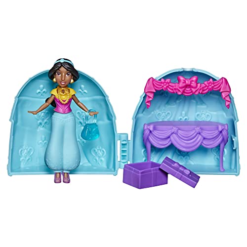 Disney Princess Secret Styles - Jasmín Sorpresa con Estilo - Playset de muñeca con Ropa y Accesorios - A Partir de 4 años