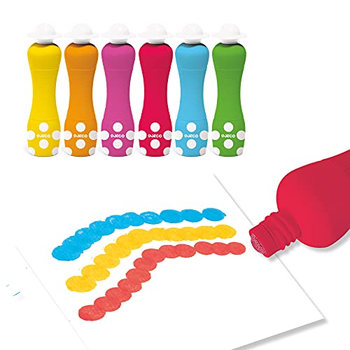DJECO Colores para peques 6 marcadores de Espuma (39002), Multicolor (1)