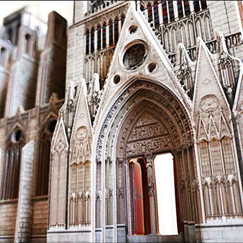 dmsc Notre Dame Catedral Estéreo Puzzle Modelo 3D Kits