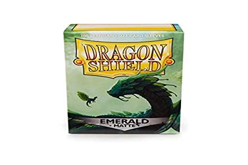 Dragon Shield- Sobres para Tarjetas, Color Esmeralda, 1
