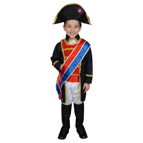 Dress Up America niños Histórico Realistic LooRey Napoleon disfraz Set