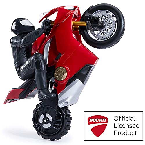 Ducati Panigale V4 S Upriser - Moto teledirigida a Escala 1:6, Alcance 20 km/h