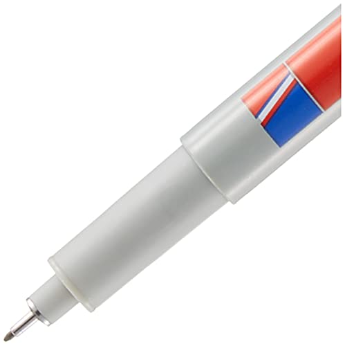 edding 150 S bolígrafo no permanente-negro-1 bolígrafo -pluma redonda de 0,3 mm -bolígrafo para escribir sobre vidrio,plástico,láminas y superficies lisas-de secado rápido, se puede corregir con agua