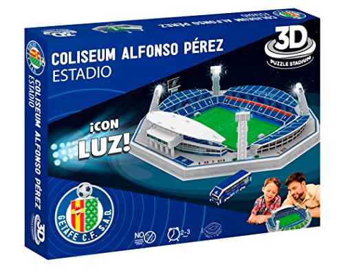 Eleven Force-EF-15303 Estadio 3D Coliseum Alfonso Pérez con Luz, Multicolor (15303)