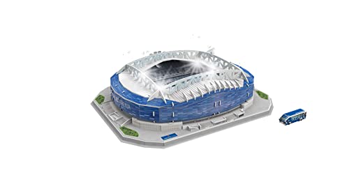 Eleven Force- Puzzle 3D Estadio Seguros Arena (Real Sociedad) con luz, Color Azul (15297)
