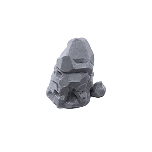 EnderToys Paquete de Roca de Piedra, Paisaje de Terreno para Mesa de 28 mm miniaturas Wargame, 3D Impreso y pintable