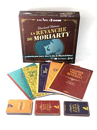 Escape Game La Revanche de Moriarty: 5 scénarios pour entrer Dans la tête de Sherlock Holmes