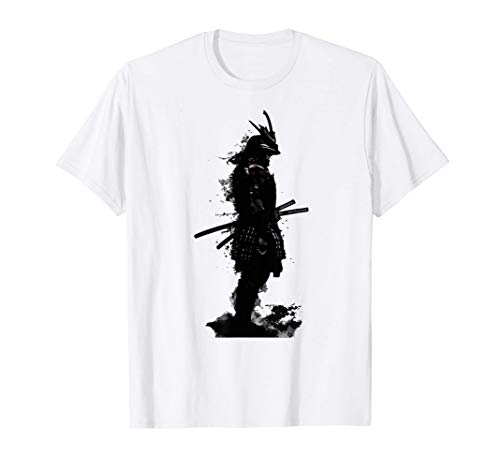 Espada samurái japonesa, máscara, armadura Camiseta