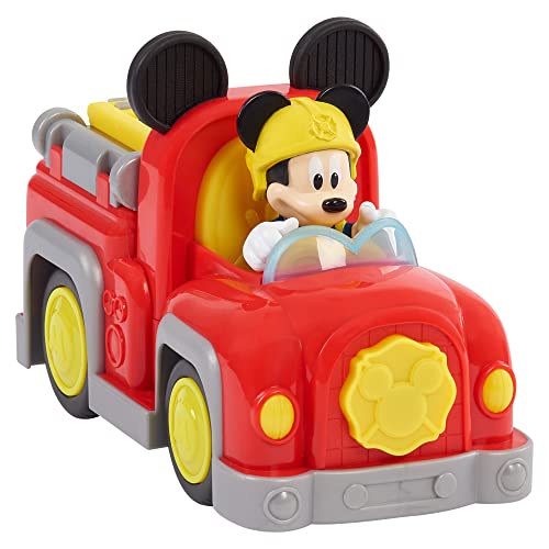 Famosa- Figura articulada de Mickey con camión de bomberos (MCC06311)